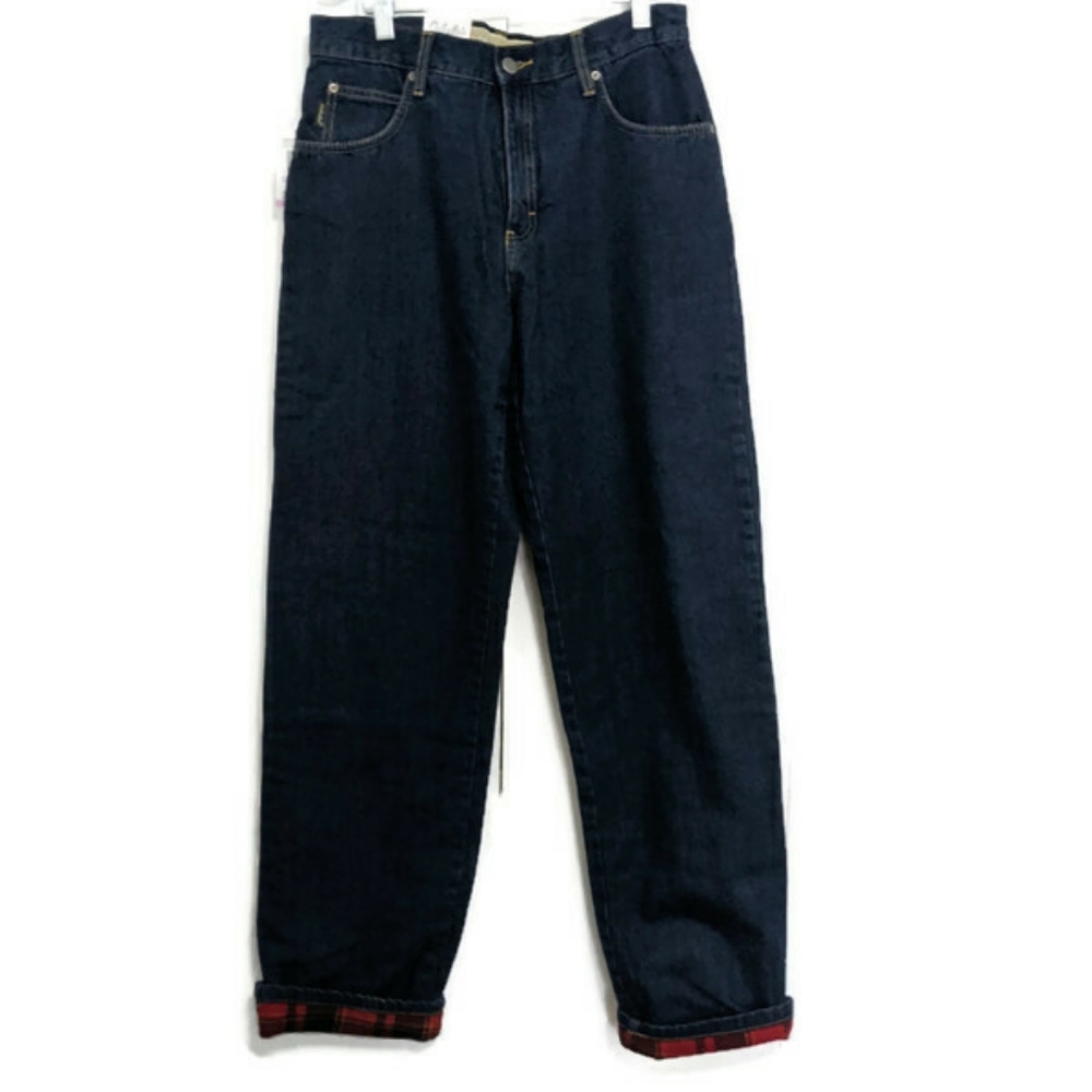Cabela's flannel insulated jeans nwt size 6